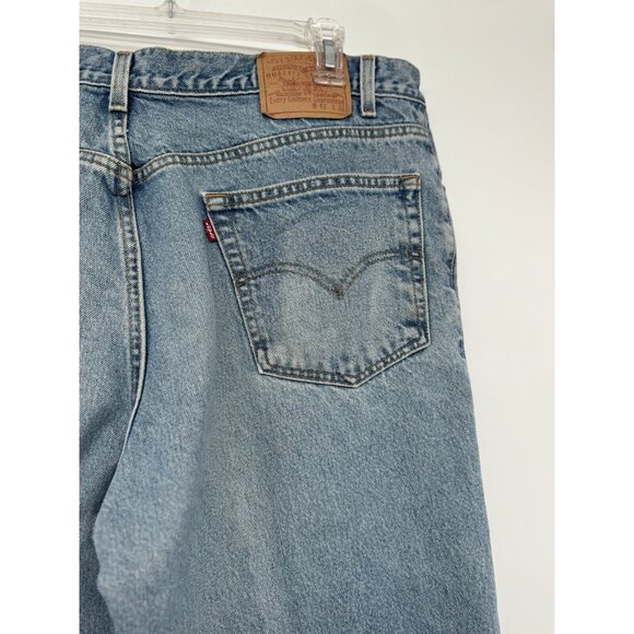 Levis Vintage Mens Straight Leg Relaxed Jeans 42X32 (act 41X32) - Picture 9 of 13